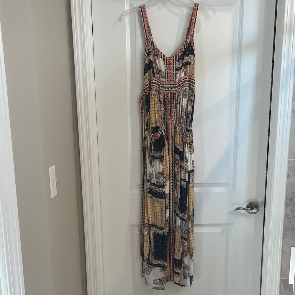 Matilda Jane Multicolor Patchwork Maxi Dress - image 1